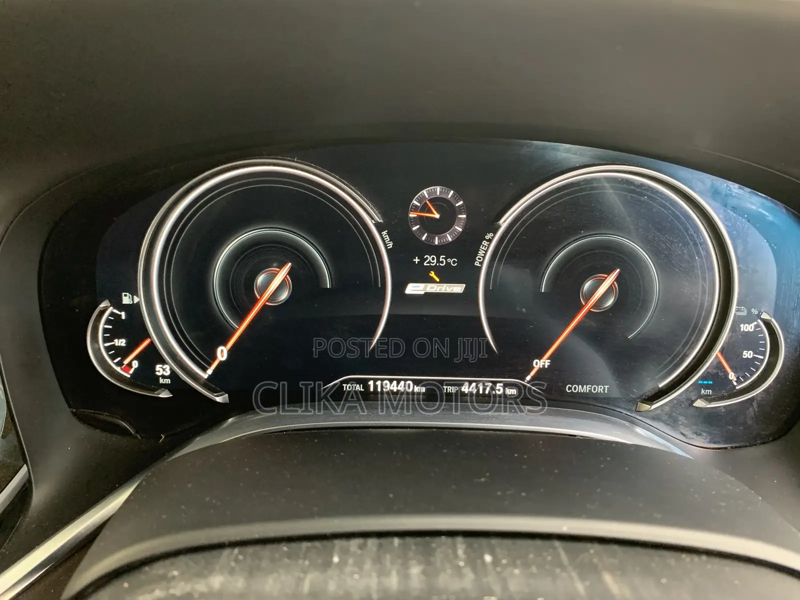 BMW 7 Series 2017 Blue