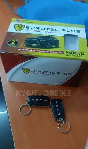 Anti-Hijacking Car Eurotec Plus Alarm With Engine Cut Out