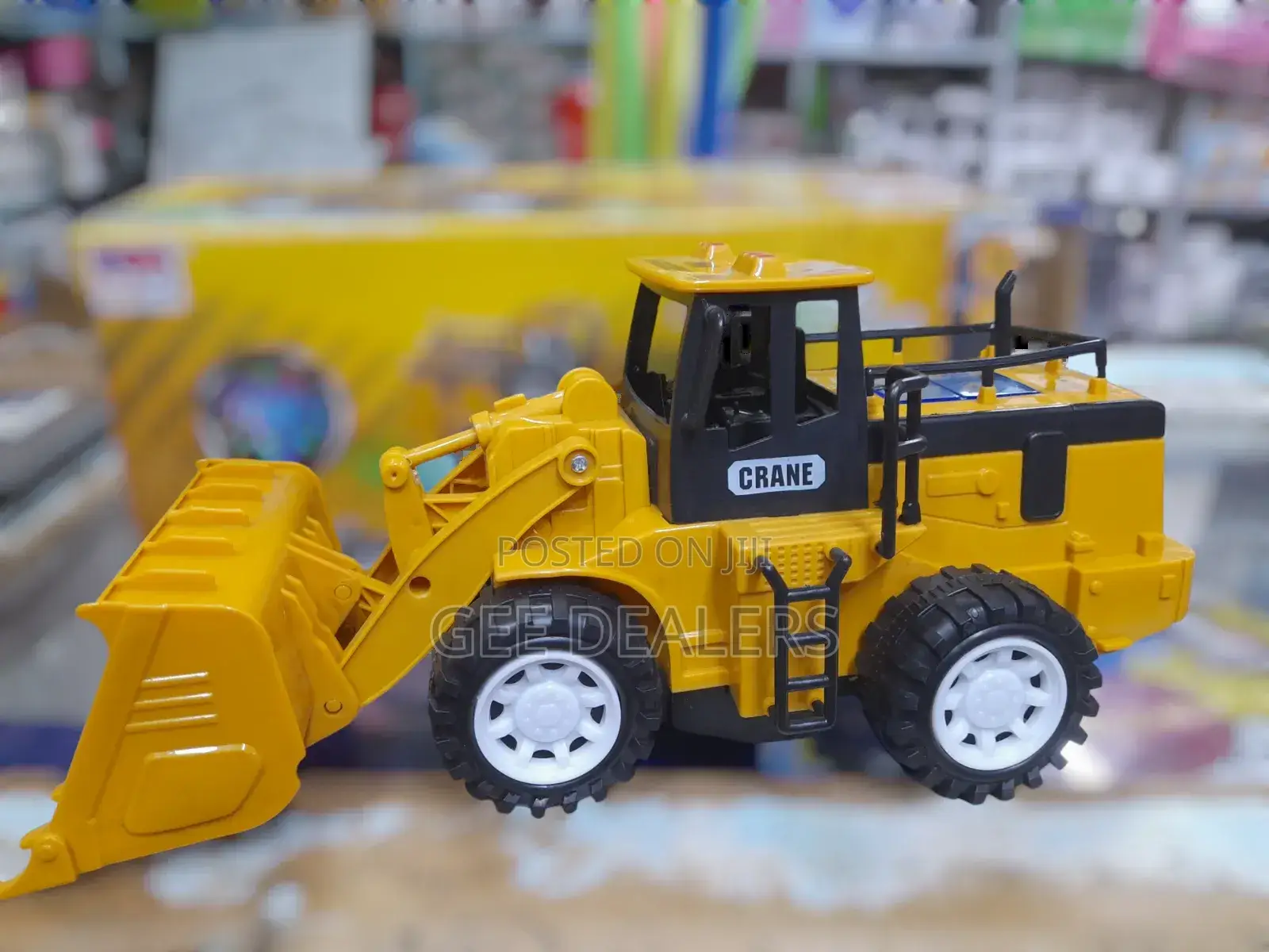 Battery Powered Bulldozer Truck,3D Lights /Music Bulldozer