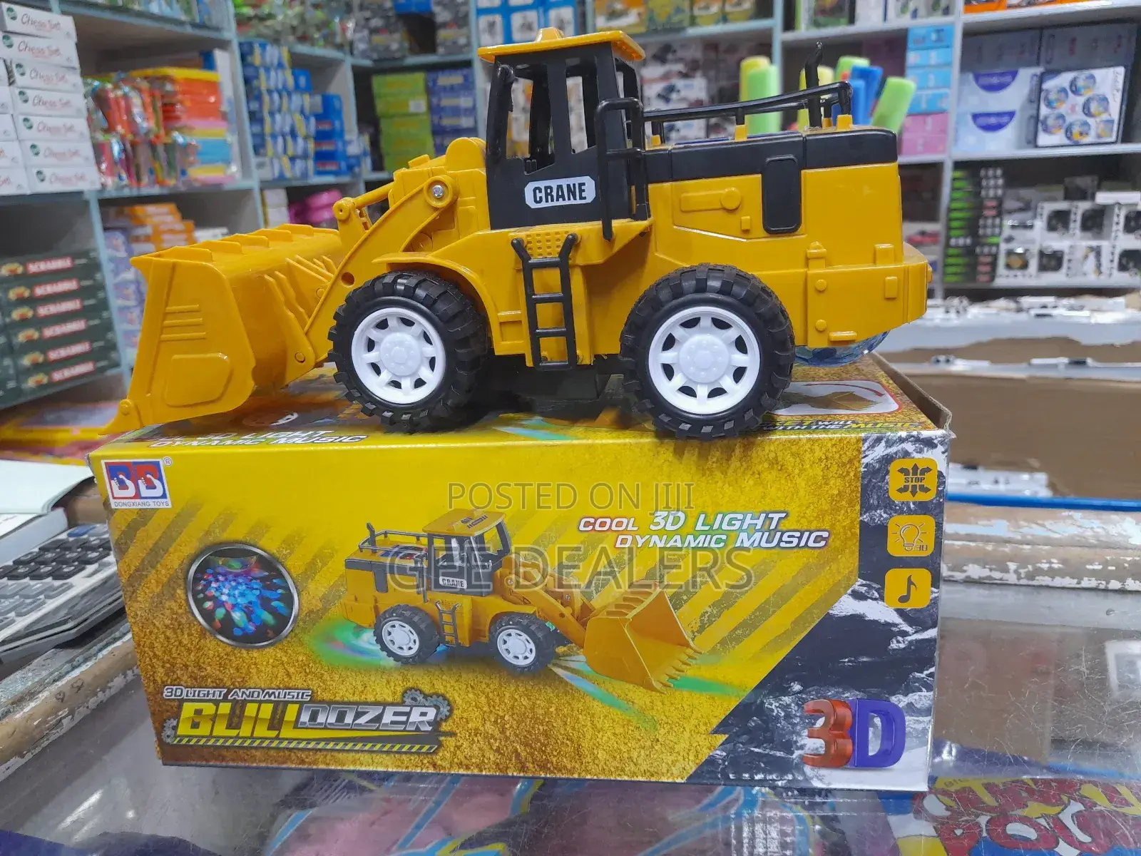 Bulldozer Toy Truck, Construction Toys ,Battery Powered