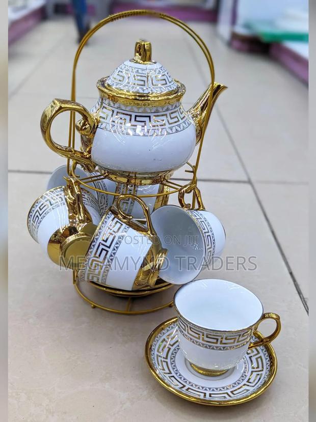 13pc Versace Tea Set/Ceramic Coffee Set - main view