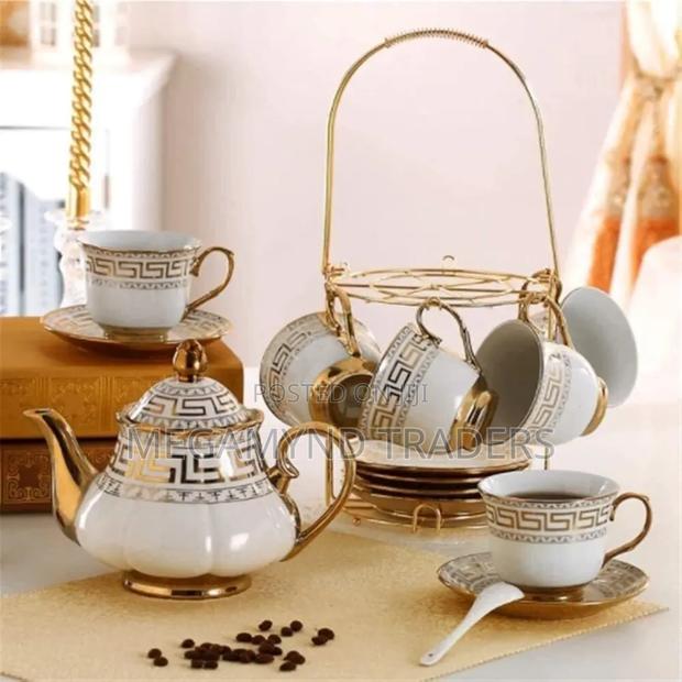 13pc Versace Tea Set/Ceramic Coffee Set - thumbnail 3