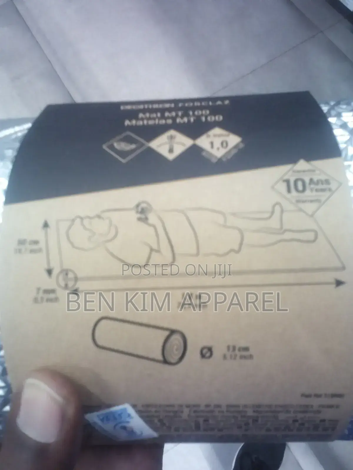 Camping Travel Rollable Sleeping Mat Inside Tent Thermal Insulated.