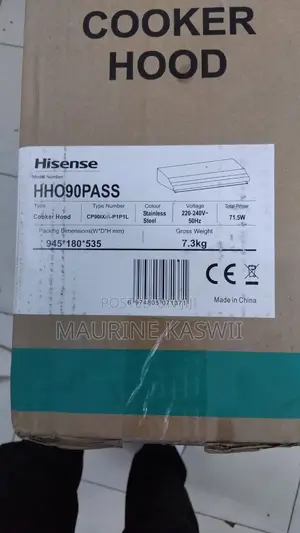 Hisense Kitche Hood 90 Cm Under Cabinet Hood