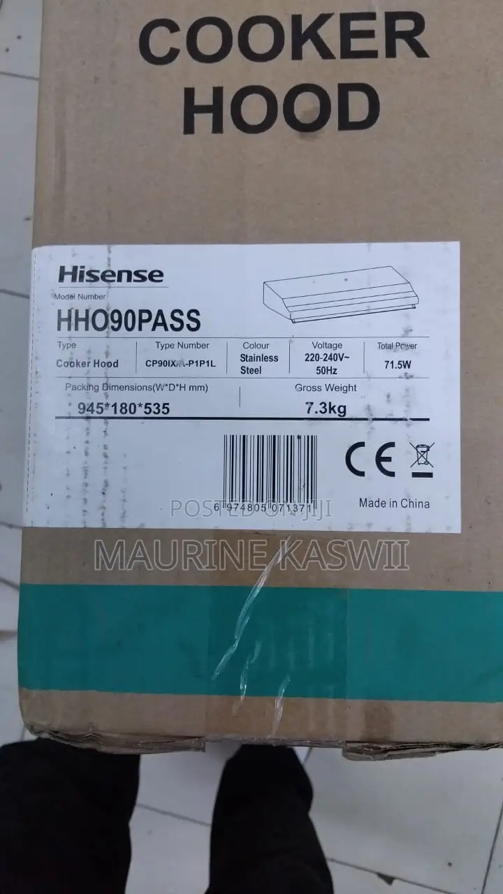 Hisense Kitche Hood 90 Cm Under Cabinet Hood