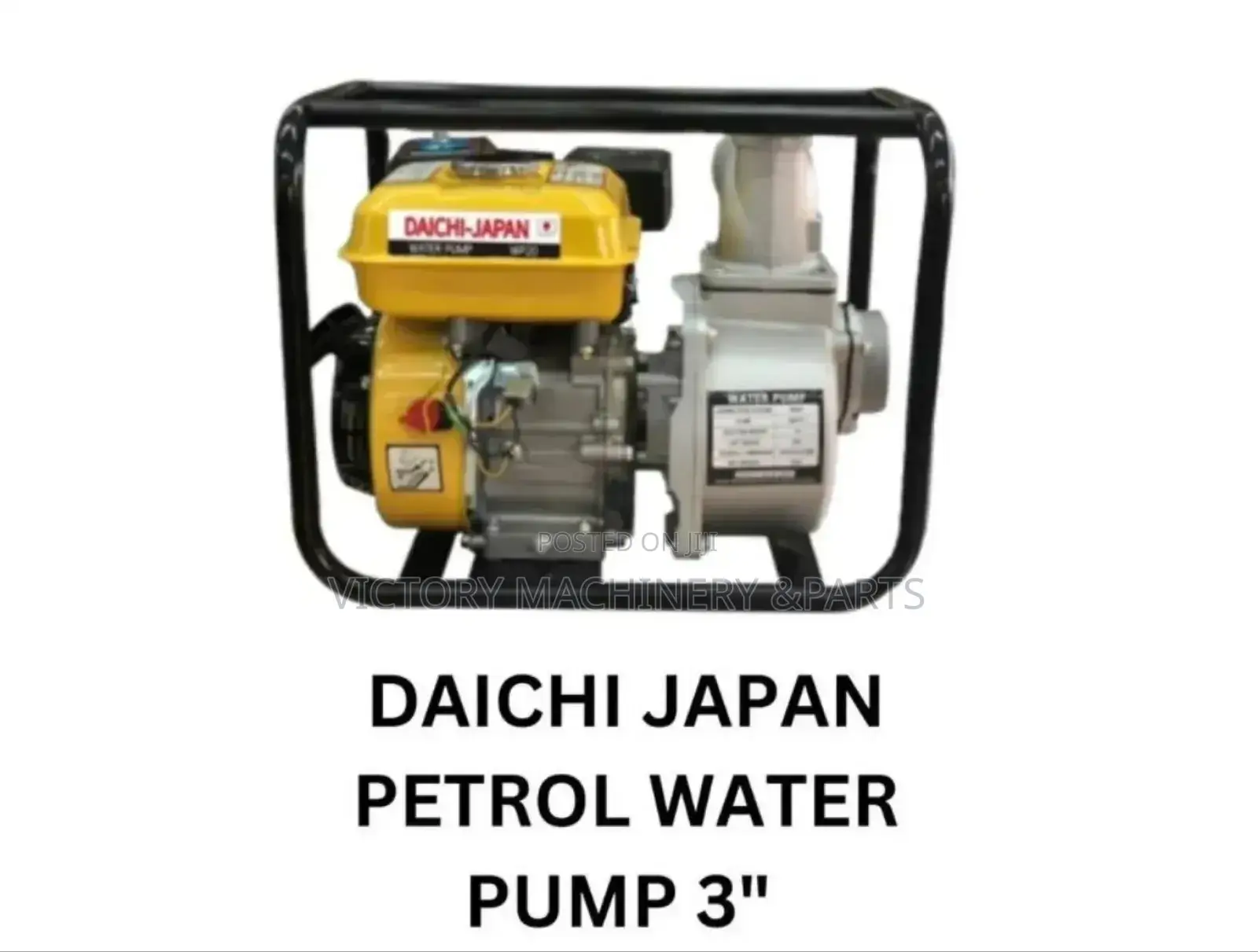 3"Daichi Japan Water Pump Petrol