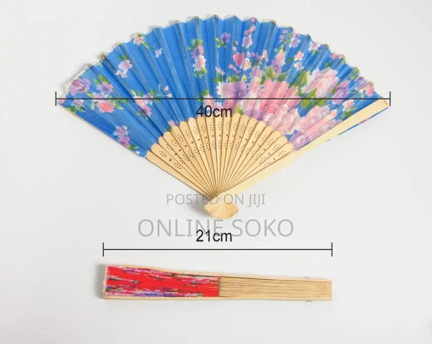 Ladies Japanese/Chinese Style Vintage Handheld Foldable Fans