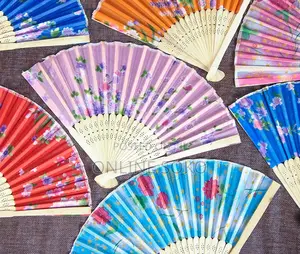 Ladies Japanese/Chinese Style Vintage Handheld Foldable Fans