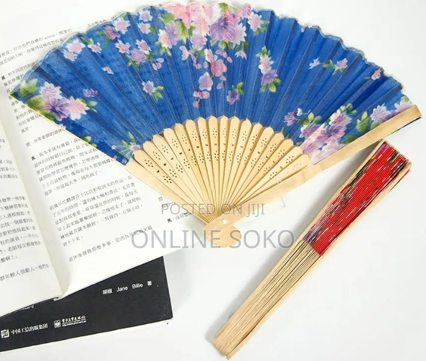 Ladies Japanese/Chinese Style Vintage Handheld Foldable Fans