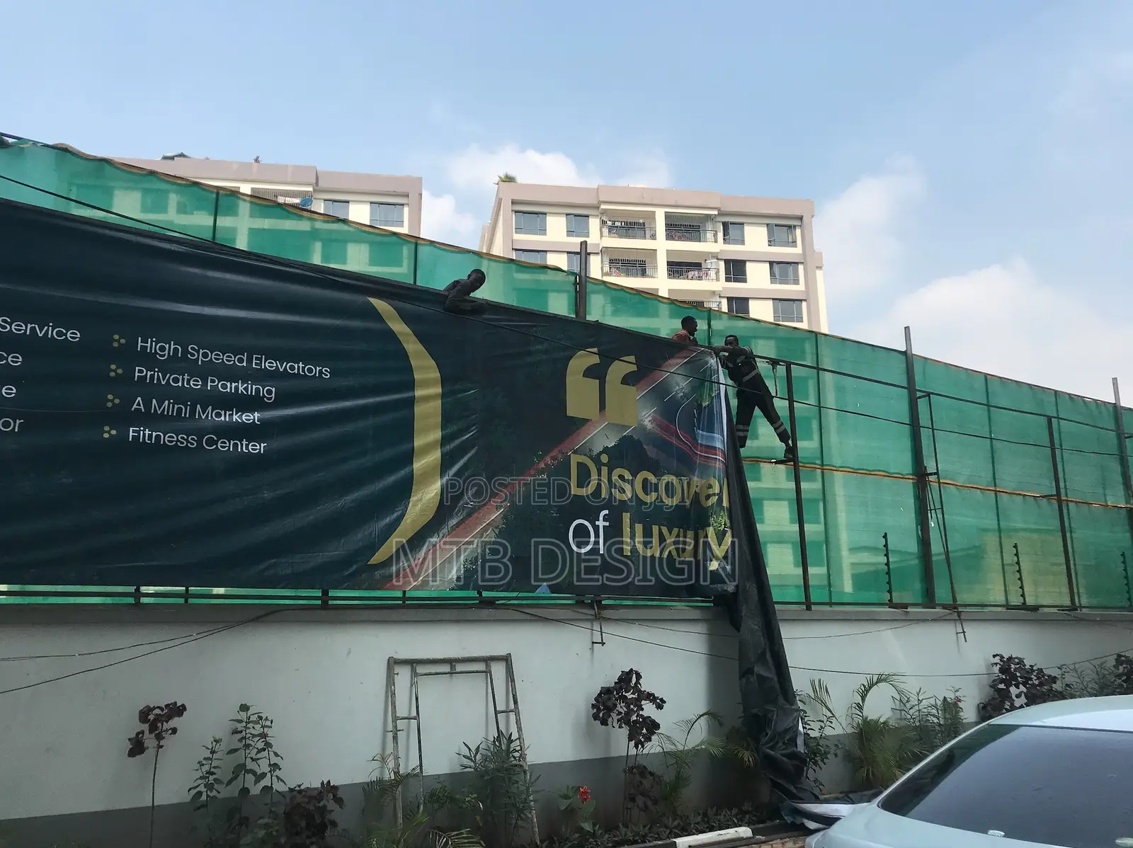Hoarding Signages
