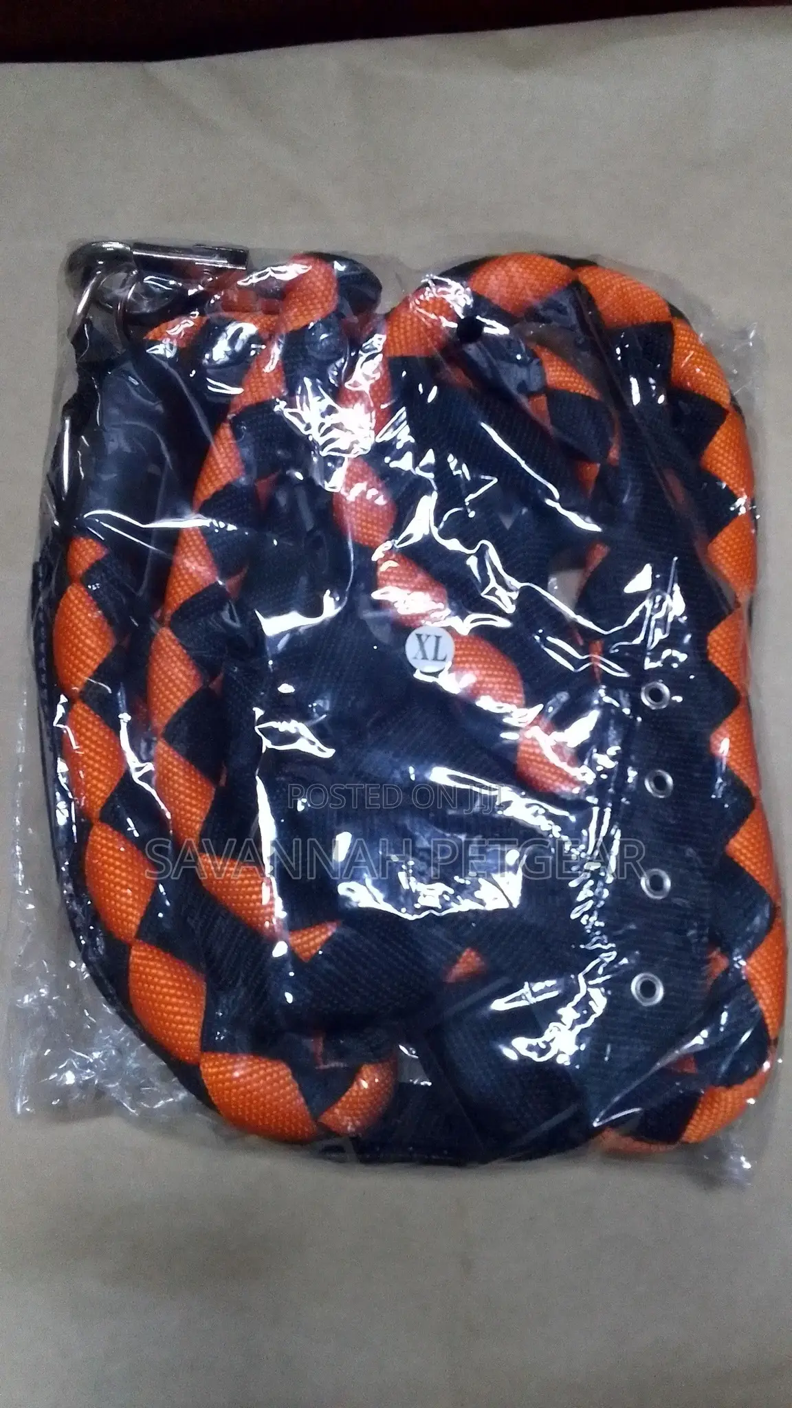 Complete Set of Dog Leash, Collar and Harness - Large Size