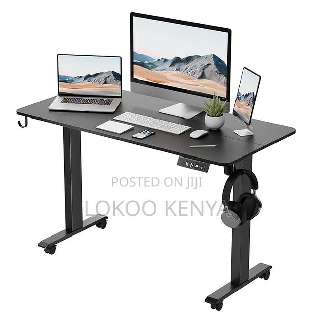 Office Desk:1600mm Height Adjustable Generic Office Desk - thumbnail 2