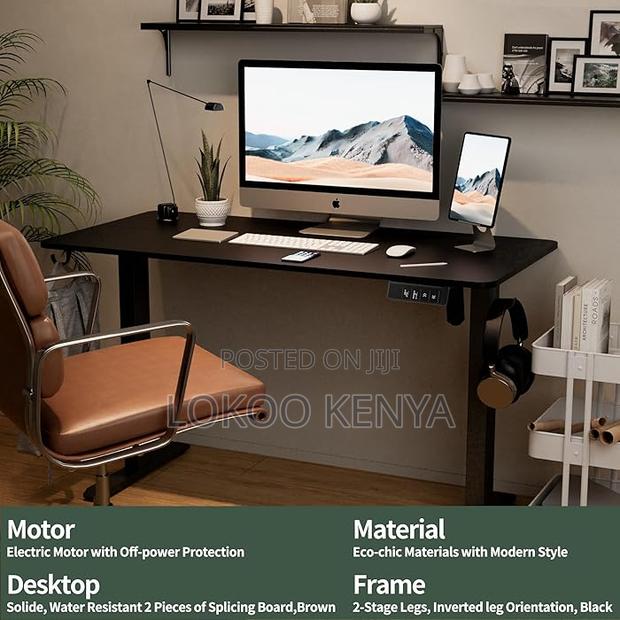 Office Desk:1600mm Height Adjustable Generic Office Desk