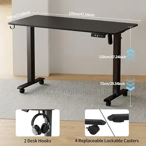 Office Desk:1600mm Adjustable Standing Generic Office Desk