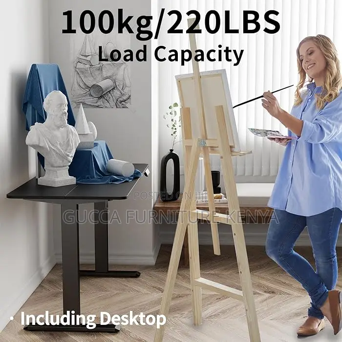 Office Desk:1600mm Adjustable Standing Generic Office Desk