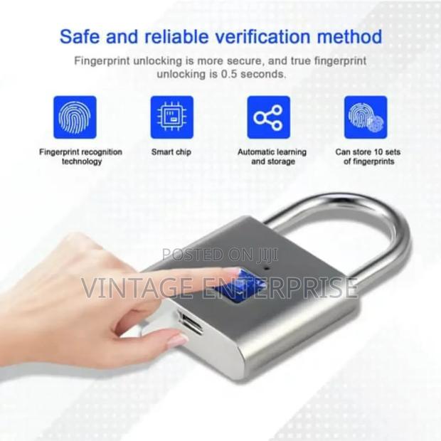 *Finger Print Padlock* - main view