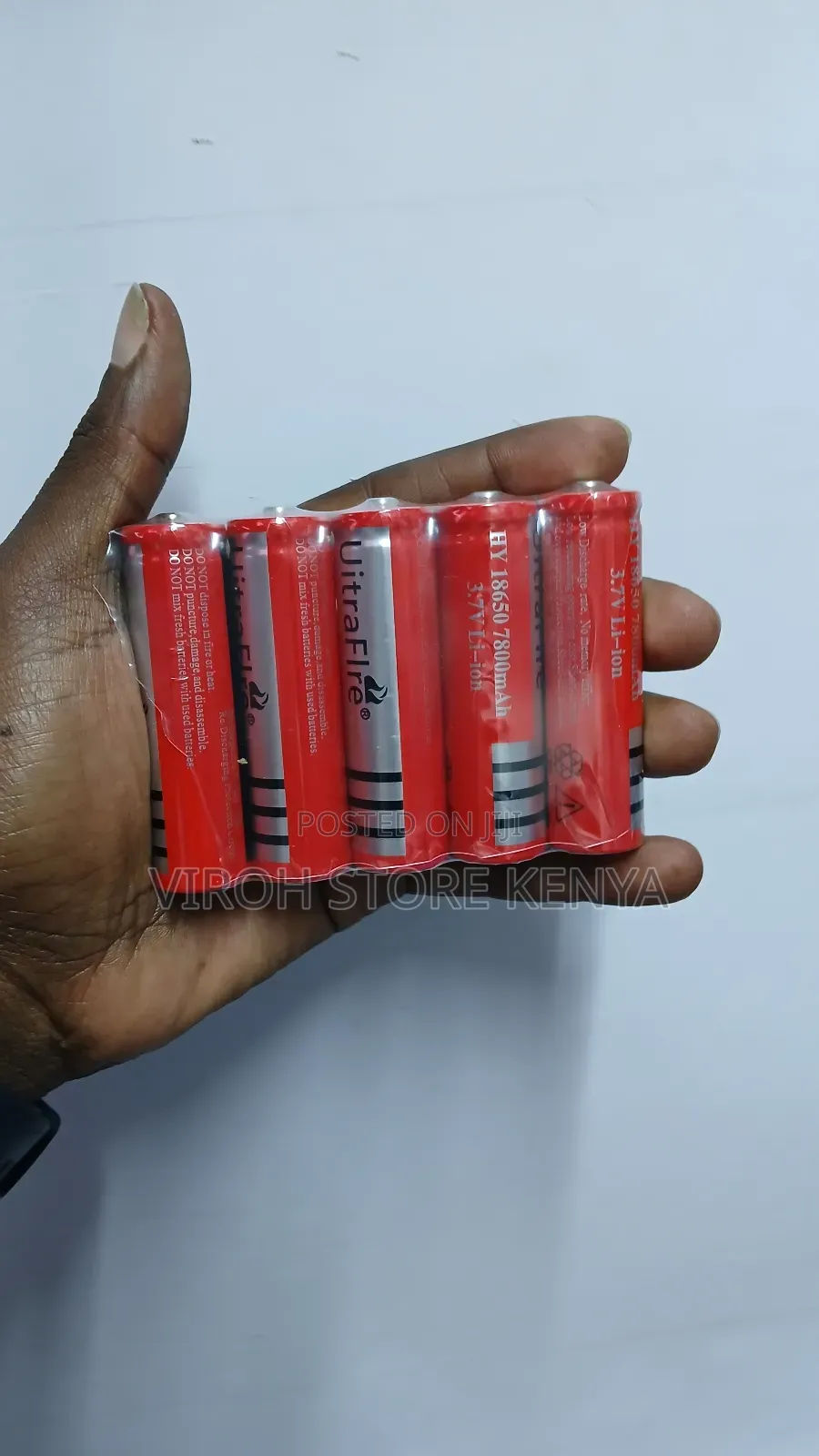 Ultrafire 3.7V Battery Rechargeable 18650 Battery 3.7 Volts