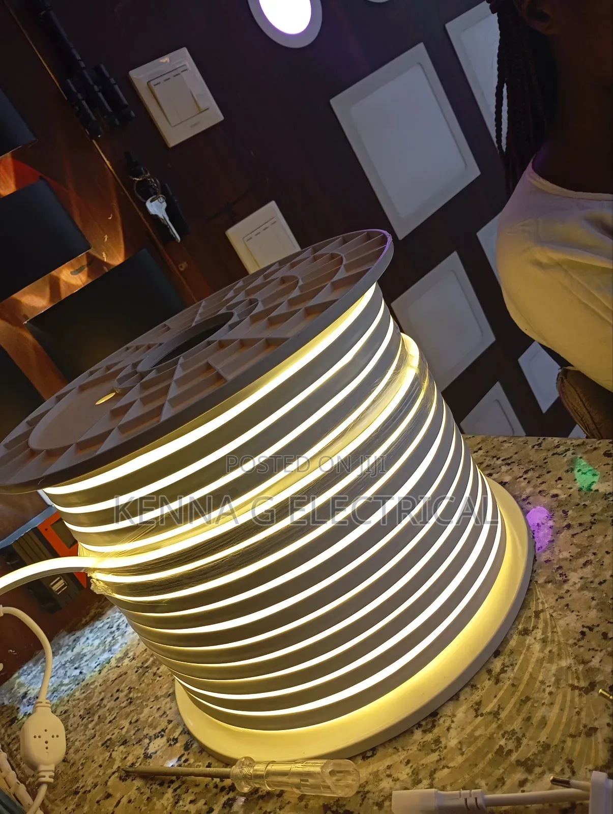 Flexible Top LED Strips Neon Light Warm