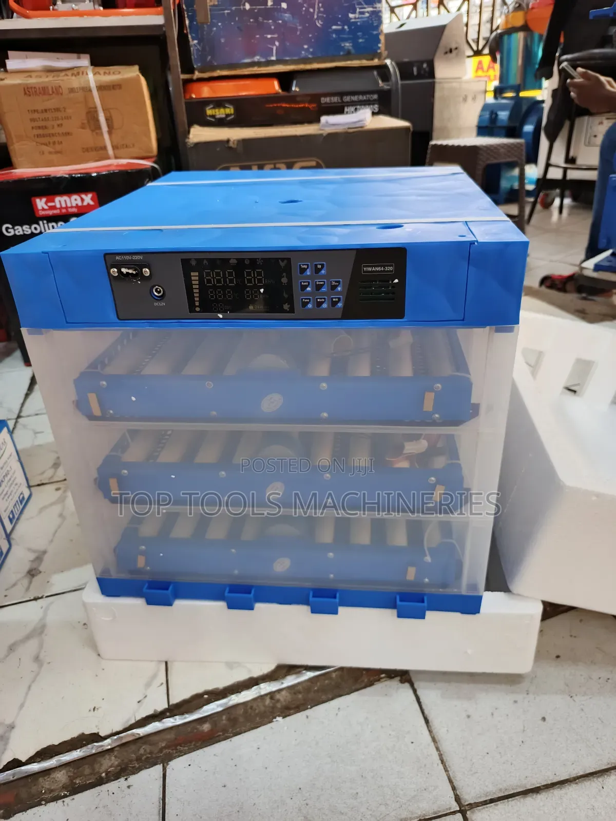 Imported Egg Incubator 192eggs Capacity