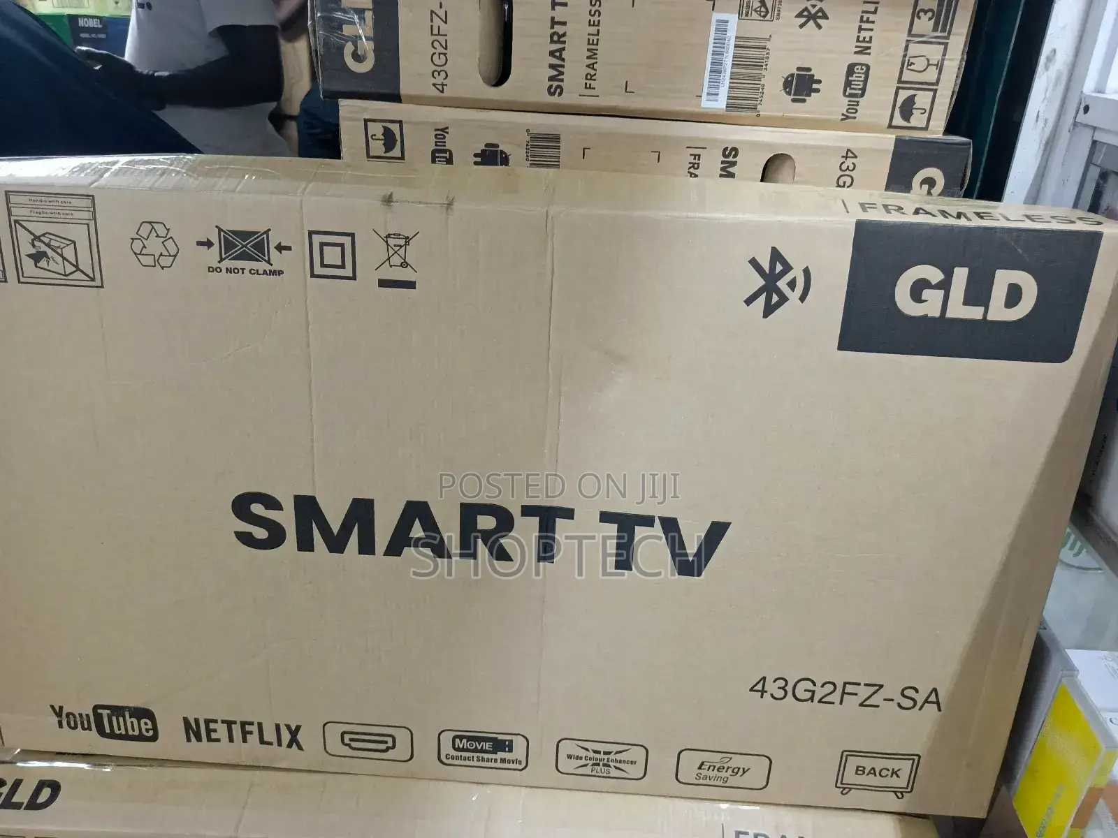 GLD 43 Inches Smart Android Tv Frameless With BT