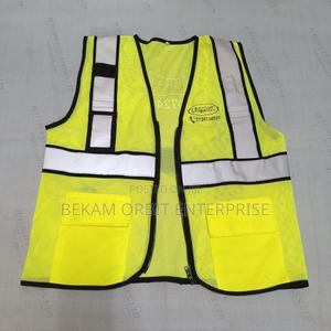 High Visibility Perforated Reflector Vest - main view