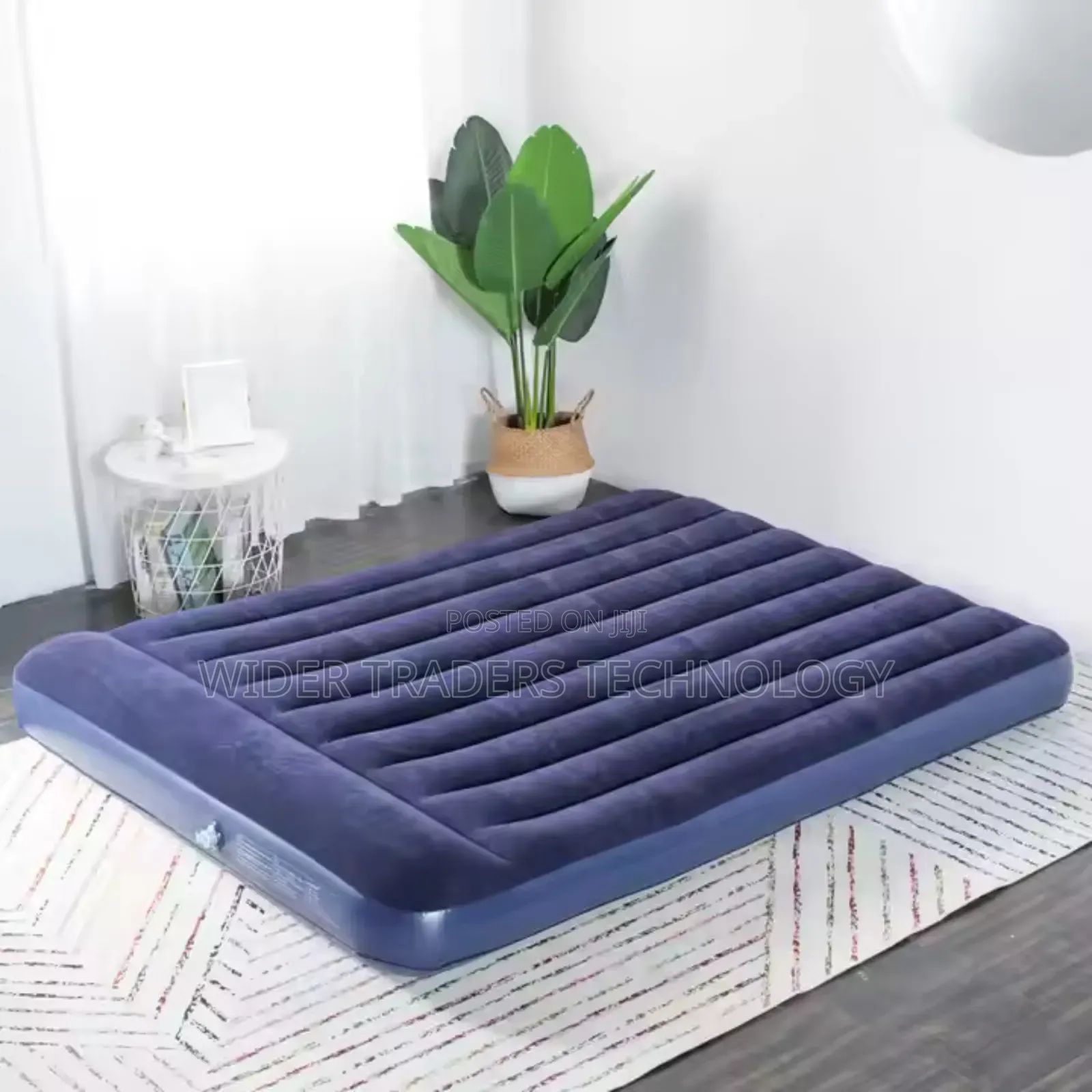Inflatable Air Mattress With Electric Pump And Headrest
4*6