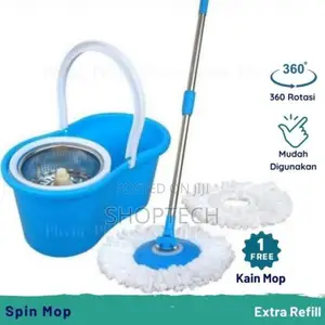 Spin Mop Metallic Or Plastic