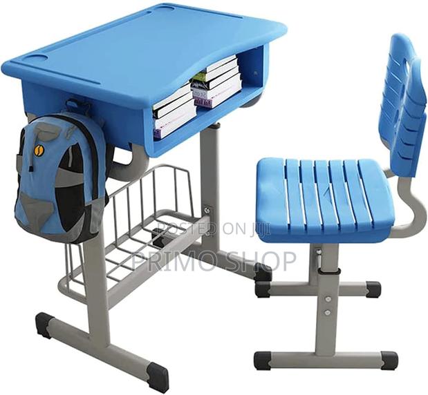 Height Adjustable Kids Desk and Chair Set - thumbnail 4