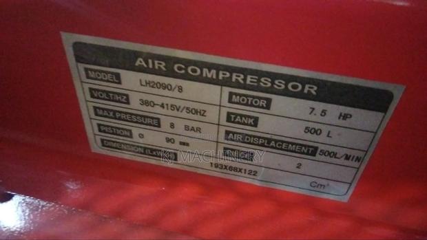Pacwell 500l Three Phase Air Compressor Machine. - thumbnail 2