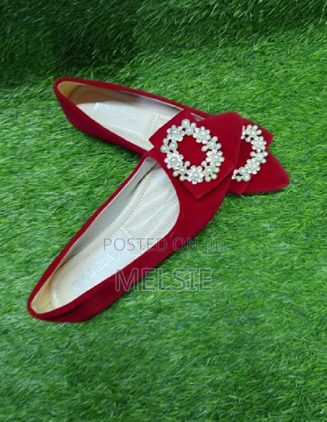 Women Fashion Pointed Toe Flat Doll Shoes Lady