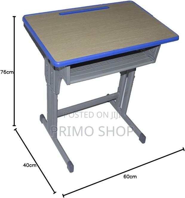 Children Study Table and Chair Set, Adjustable Height - thumbnail 4