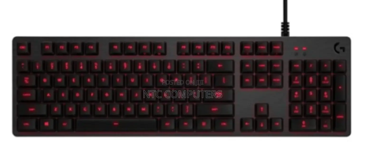 Logitech G413 Corded Mechanical Gaming Keyboard - Carbon - U