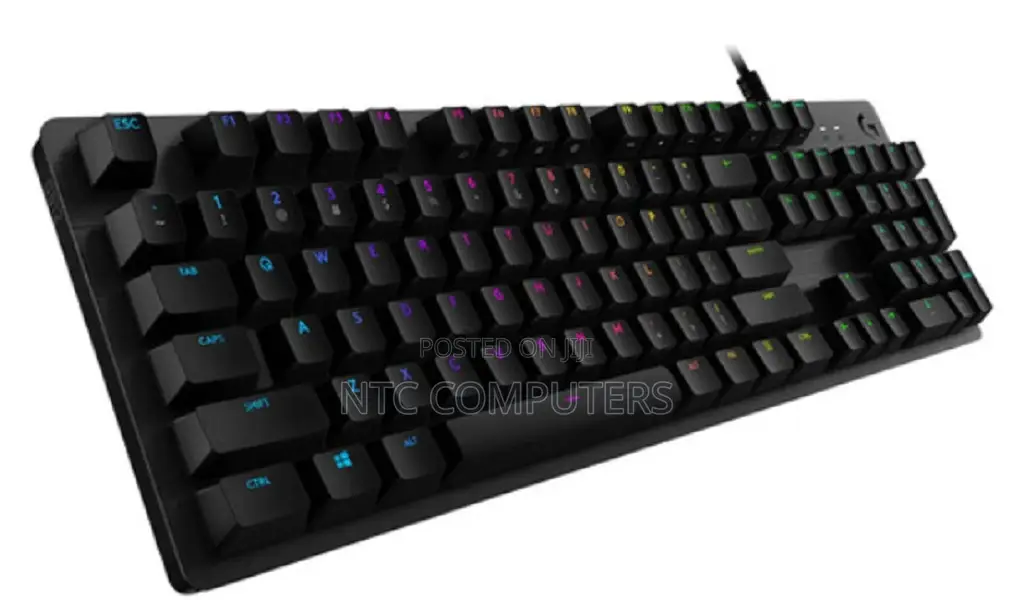 LOGITECH G512 Corded RGB Mechanical Gaming Keyboard - CARBON