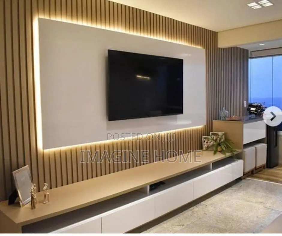 White Shade Marble Sheets With Fluted Wall Panels