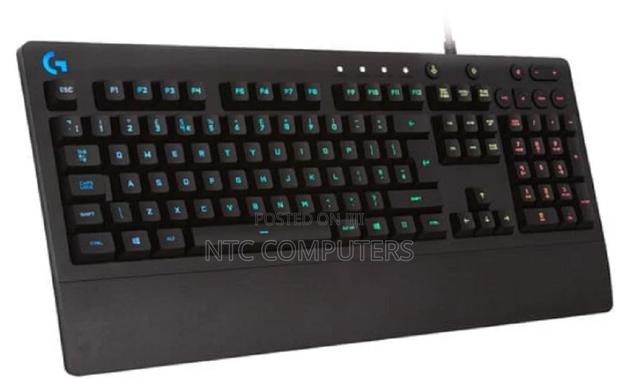 Logitech G213 Prodigy Corded RGB Gaming Keyboard - Black - U