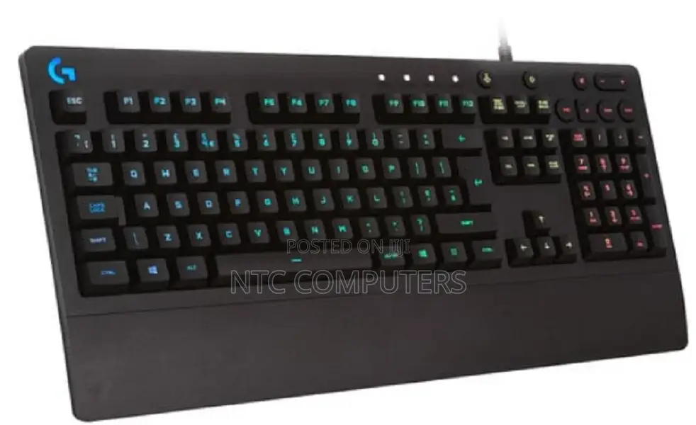 Logitech G213 Prodigy Corded RGB Gaming Keyboard - Black - U