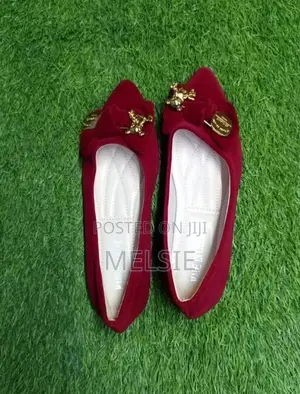 Women Flats Pink Black Pure Color Toe Office Lady DOLL SHOES