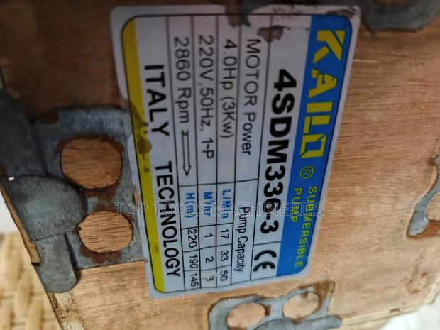 Kailo 4hp Submersible Pump With Control Box - thumbnail 3