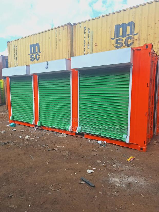 20ft Container Stalls- Ready for Kisumu - main view