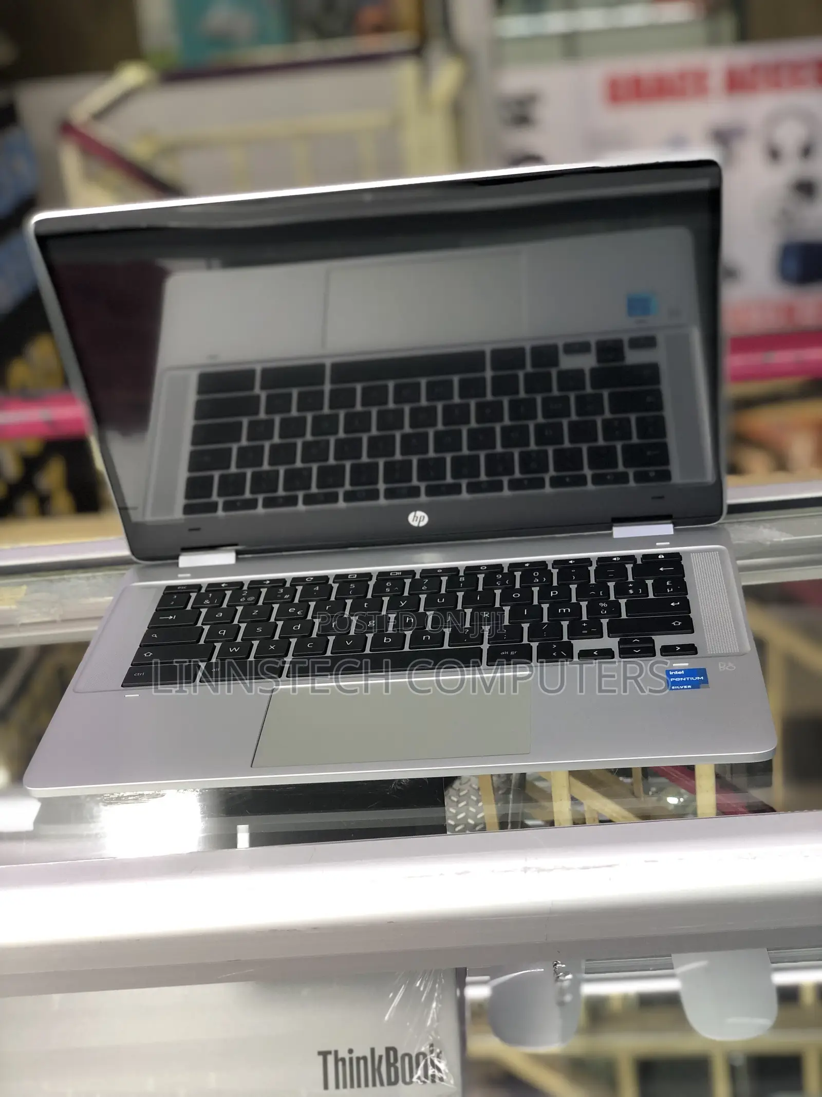 New Laptop HP Chromebook X360 8GB Intel Pentium SSD 128GB