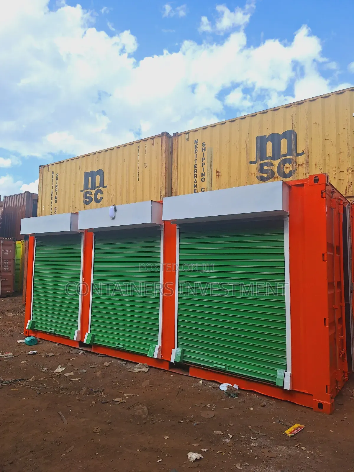 20ft Container Stalls Completed and Ready for Sale- Cute.