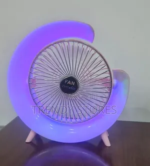 5 Colour Mode Desktop Fan