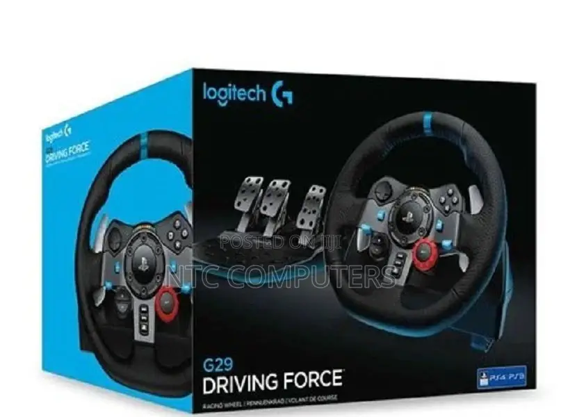 Logitech G29 Driving Force Racing Wheel Ps4,Ps3,Pc