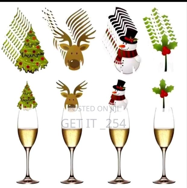 10 Pieces Christmas Cup Card for 10. Random Design