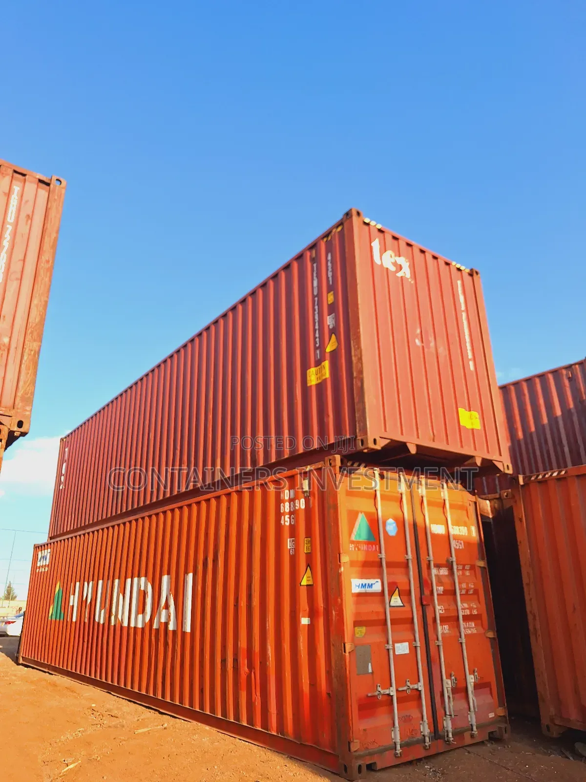 40ft Shipping Containers for Sale- Clean and Sleek.