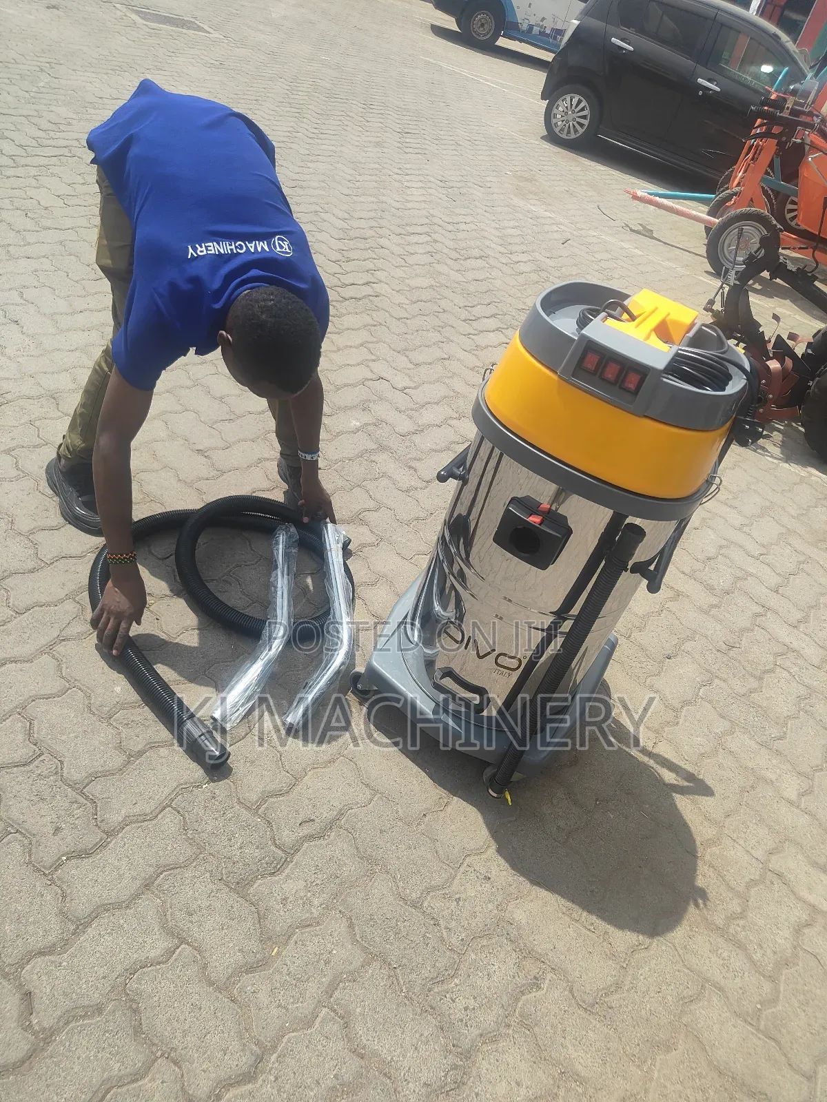 Powerful Wet and Dry Vacuum Cleaner.