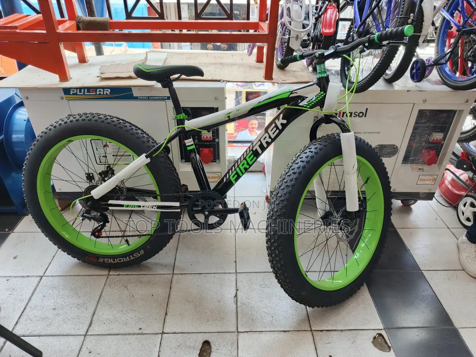 Firetek Fat Mountain Bicycle Size 26