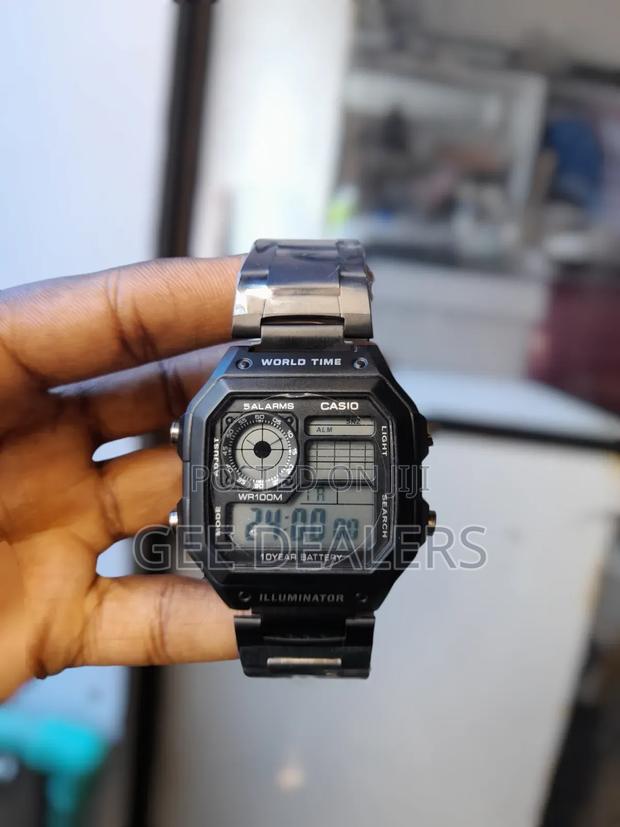 Casio Watches, World Time Casio Illuminator Watch