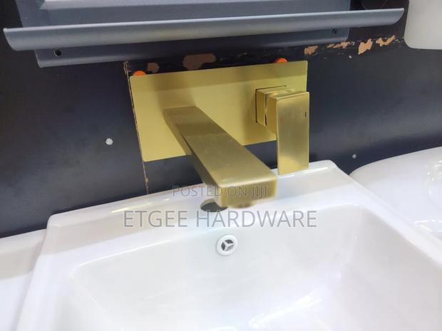 Concealed Basin Mixer Brass - main view