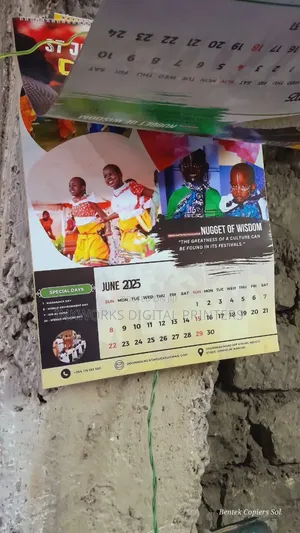 Corporate A2 Calendars Printing
